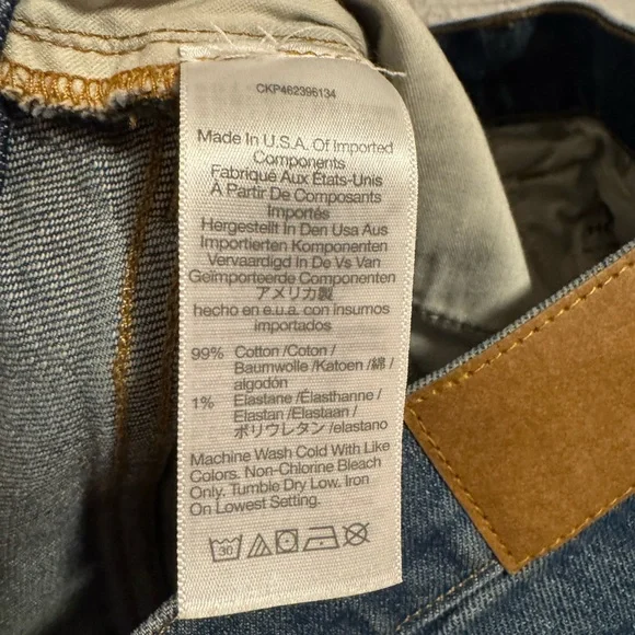 Madewell The Perfect Vintage Jean Dark Wash Size 28 - Picture 11 of 12